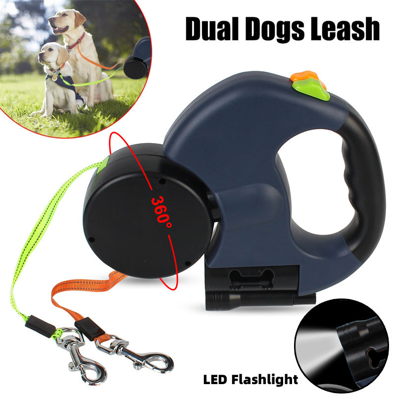 WoofyPop™ 360° Duo Dog Leash